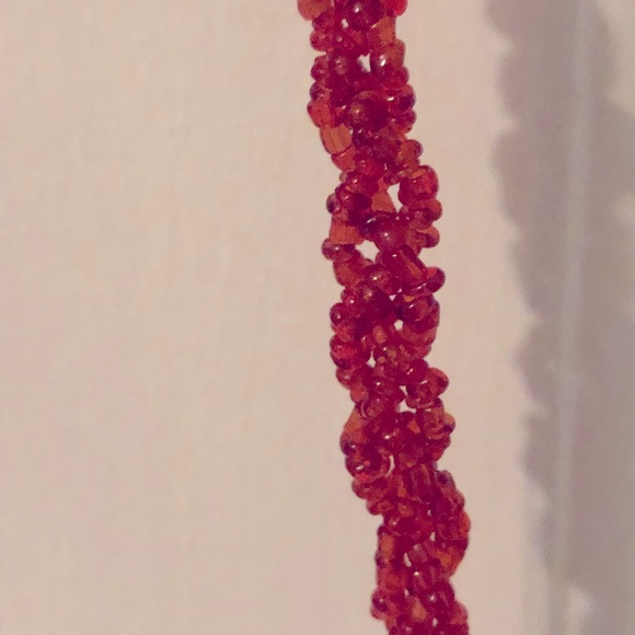 Red Beads Zipper Purse - Picture 7 of 8